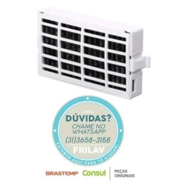 Imagem de Filtro de Ar Anti-Odor Original Brastemp Consul W10349302 - Para Gelad