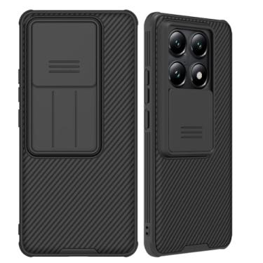 Imagem de WVOZWWO Capa para Xiaomi Mi 14T Pro Mi 14T Pro, capa fina protetora com protetor de câmera PC rígido e TPU ultrafina, antiarranhões para xiaomi 14T Pro (14T Pro preto)