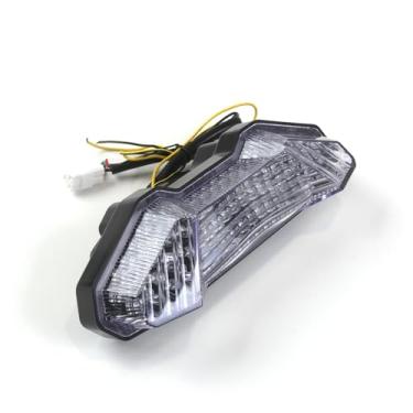 Imagem de Lanterna traseira de LED transparente Arashi para Yamaha FZ09 MT09 2014, luz traseira de freio de seta, acessórios de substituição de motocicleta integrados