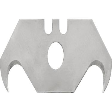 Imagem de Lamina p/ estilete trapezoidal corte curvo c/ 10 pç cart