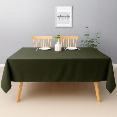 Imagem de Toalha de Mesa Retangular Oxford 8 Lugares Decorativa para Festa Restaurante e Buffet (Militar)