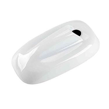 Imagem de SHIFENG Para BMW MINI Cooper Clubman Countryman F55 F56 antena de sinal de rádio de carro decoração shell adesivo capa 3D (branco)