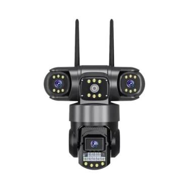 Imagem de Câmera de Segurança WiFi 4G com Zoom 10X e Lente Tripla de 12MP - Moni