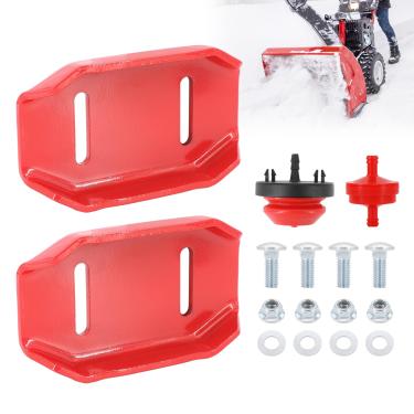 Imagem de Dokili antiderrapantes Snowblower substitui T.oro Power Max 726 826 828 926 928 1028 1128 6000 37770 37771 37772 106-4588-01 com kit de ferragens de montagem 2 unidades