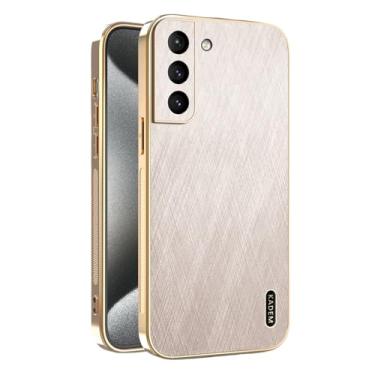 Imagem de Kainevy Capa de telefone para Samsung Galaxy S21 Plus capa fina de couro de silicone feminina e masculina, linda estética para Samsung Galaxy S21 Plus, à prova de choque, macia e traseira