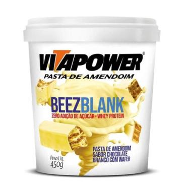 Imagem de Pasta de Amendoim VITAPOWER Beez Whey 450g
