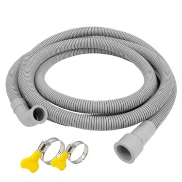 Imagem de BigHead DD67-00059A DD81-02331A Mangueira de drenagem para lava-louças com braçadeira (9,3 pés) compatível com máquinas de lavar louça Samsung, substitui DD81-02636A AP4981889 PS4222564