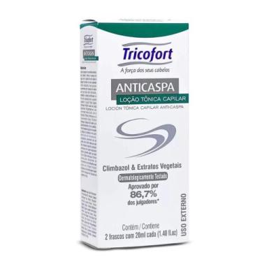 Imagem de Tonico capilar anti caspa/oleosidade 2 ampolas- tricofort