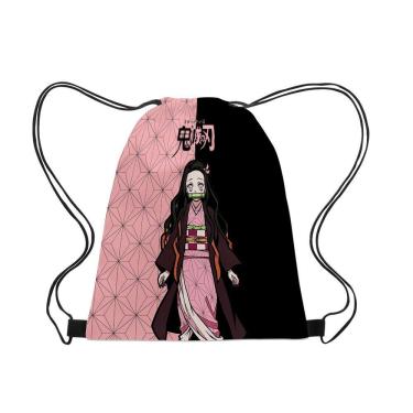 Imagem de Bolsa com cordão Demons Slayers Kamados Nezukos para crianças