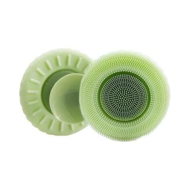 Imagem de Escova De Limpeza Facial De Silicone 2 Em 1 Destacável, Ferramenta De 