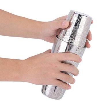 Imagem de Conjunto de coqueteleira Boston Aço Inoxidável 304 Ferramenta Bartender para Preparo Coquetéis Café Gelado e Chá Padrão Gravura Exquisita Design à Pro