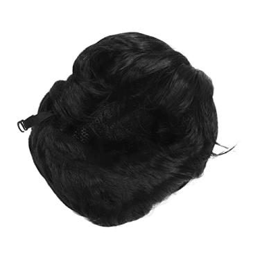 Imagem de Generic Peruca Masculina Preta Curta Reta Elegante Peruca de Vida Diária para a Vida Diária, Festa Cosplay, Sintética Resistente Ao Calor