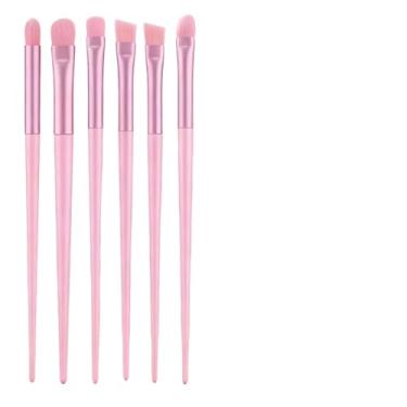 Imagem de Conjunto de pincéis de maquiagem para viagem, aplicador de beleza detalhado, pincel de sombra, maquiagem profissional, para mistura de creme em pó, mulheres, meninas, casa, viagem, escritório, festa