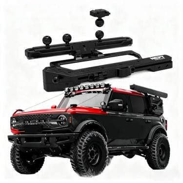 Imagem de Plataforma de trilho integrado de controle central para Bronco, console central multifuncional, plataforma de trilho integrado para Ford Bronco 2/4 portas, acessório interior off-road 2021~2025