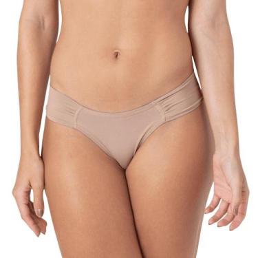 Imagem de Calcinha Microfibra Laterais Drapeada 2 Rios - 21346 LD, Chocolate, M