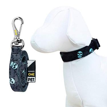 Imagem de Coleira e Guia Para Cachorro Number One Pride