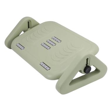 Imagem de Fockety Apoio para Os Pés Sob a Mesa, Apoio para Os Pés Ajustável Com para As Pernas Com Massagem Em Rolo, Ergonômico para Os e As Pernas, Suporte para Massagem Nos