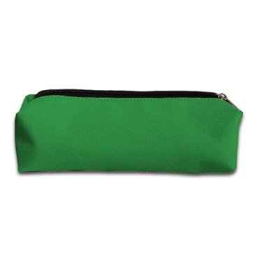 Imagem de Estojo Escolar Tipo Palito em Nylon - Escolha a Sua Cor (Verde Bandeira)