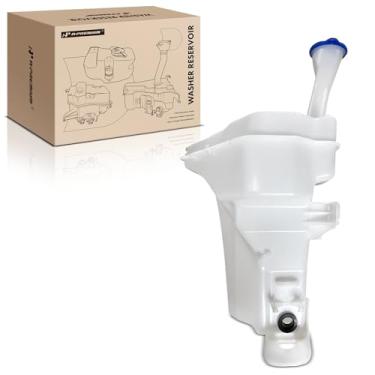 Imagem de A-Premium Conjunto de tanque de reservatório de fluido da lavadora de para-brisa compatível com Hyundai Elantra 2014 2015 2016 - com tampa, suporte e pescoço de enchimento, construído nos EUA