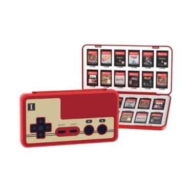 Imagem de Estojo Para Cartões De Jogo 24 Em 1 Para Nintendo Switch OLED, Caixa D