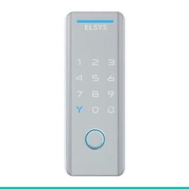 Imagem de Fechadura Digital Tecno DS4100V com Wifi Biometria Tag e Controle Remo