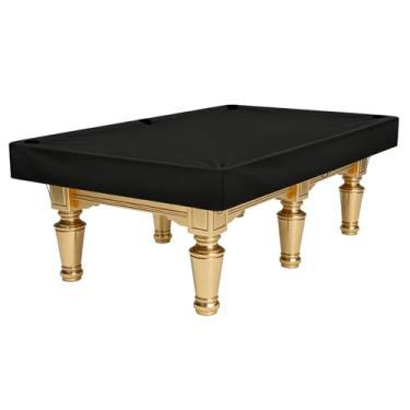 Imagem de Blueshyhall Capa de mesa de bilhar de bilhar, 2,5 m, capa impermeável e à prova de poeira para mesa de sinuca, proteção interna e externa