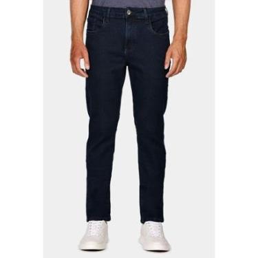 Imagem de Calca Jeans Slim Basica Blue Azul-Masculino