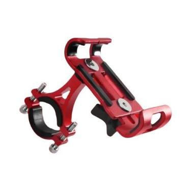 Imagem de Suporte De Telefone Para Bicicleta Em Metal Com Rotação De 360 Graus, 