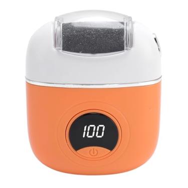 Imagem de Yinhing Removedor Elétrico de Calos de Pés, Ferramenta de Pedicure Alimentada por Bateria Com 3 Cabeças Grossas e Finas para Pele Morta e Calosidades Nos Pés (ORANGE)
