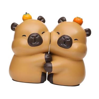 Imagem de IEUDNS Suporte para livros em forma de, enfeite de mesa para escritório.