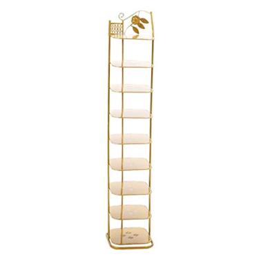 Imagem de HHHJQFAAT Sapateiras de 9/10/11 níveis, comporta 9 a 11 pares de sapateiras para espaço pequeno e estreito, sapateira de metal para organizador de armazenamento de entrada de corredor Safehappy