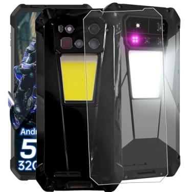 Imagem de NEOYUKL Capa para Unihertz Tank 4 Pro 5G, 【6,73"】 Protetor de tela 【1 unidade】, capa de proteção contra choques à prova de choque