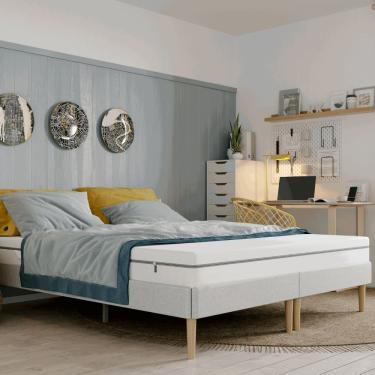 Imagem de Colchão Emma Duo - Espuma dupla face (macio vs. firme) - Casal (138x188cm)