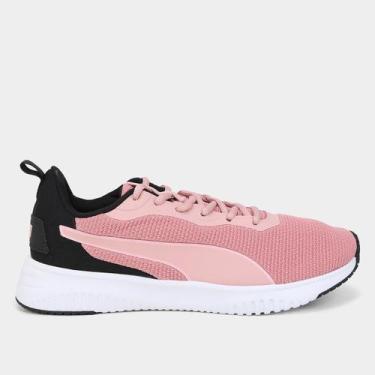 Imagem de Tênis Puma Flyer Flex BDP Feminino, Rosa, Preto, 34