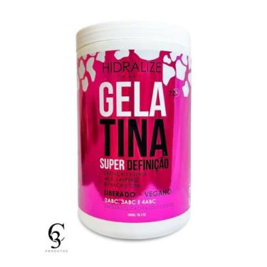 Imagem de Gelatina Capilar Para Cabelo Cacheado Super Definição Explosão de Cach