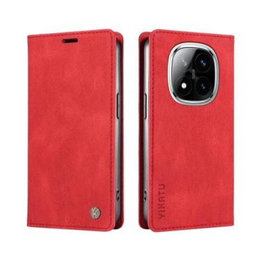 Imagem de Capa Magnética De Couro Para Redmi Note 14 13 12 11 10 9 8 pro plus Tu