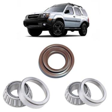 Imagem de Rolamentos Pinhão Diferencial Traseiro Nissan X-Terra Kit - AD Parts