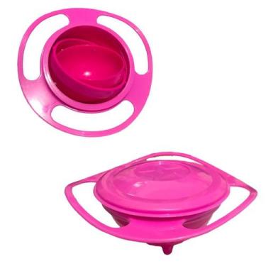 Imagem de Prato Magico Giratorio Baby 360 Giro Bowl - Art Baby, Rosa