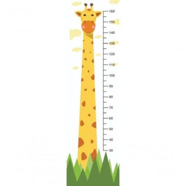 Imagem de Régua De Crescimento Infantil Adesivo De Parede Girafa - Mettagraf