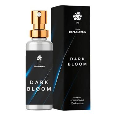 Imagem de Dark Bloom Parfum Masculino 15ml Atlântica Natural Perfume Amadeirado 