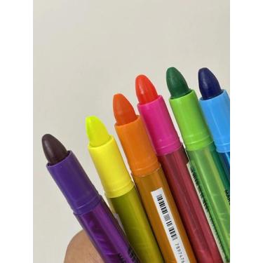 Imagem de Kit com 6 Marca Texto em Gel Twist Retrátil - TRIS