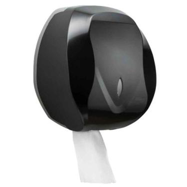 Imagem de Suporte Para Papel Higiênico De 300/500m Velox Preto Premisse