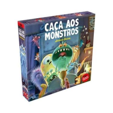 Imagem de Jogo De Cartas Infantil Jogo Da Memória Caça Aos Monstros - Galápagos 