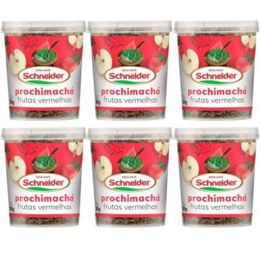 Imagem de Kit 6 Chá Prochimachá Frutas Vermelhas Composto Chimarrão - Schneider