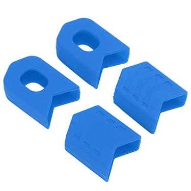 Imagem de Botas de manivela, capas de botas duráveis ​​e desgastáveis ​​para andar de bicicleta ao ar livre para manutenção(azul)