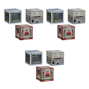 Imagem de Beistle 9 caixas de lembrancinha Smugglers Crates, 8,25 cm x 8,25 cm, multicoloridas