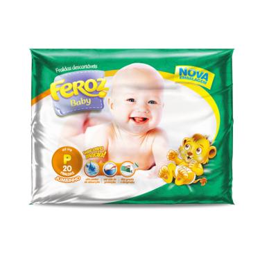 Imagem de Fralda Inf Feroz Baby Jumbinho P C/20