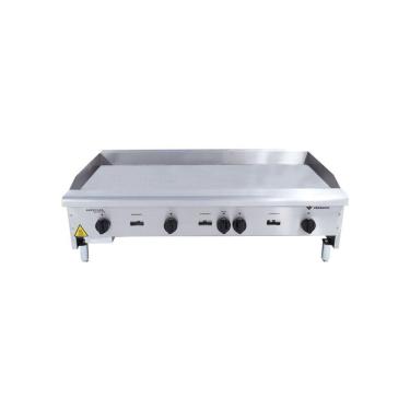 Imagem de Chapa Americana Lisa Inox Gás 120 cm CG120 - Venâncio