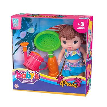 Imagem de Boneca Baby Collection Praia Loira Com Acessórios Supertoys, Supertoys