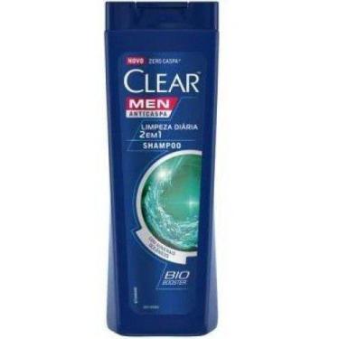 Imagem de Shampoo Clear Anti Caspa Men 2X1 Limpeza Diaria 200ml